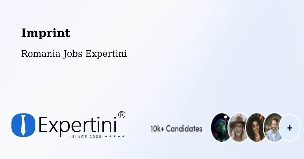 Imprint – Poiana Codrului - Romania Jobs Expertini